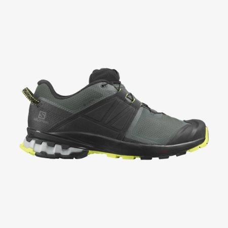 Salomon XA WILD GORE-TEX Mens Trail Running Shoes Black/Green | Salomon South Africa